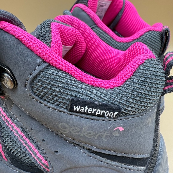 Gelert Horizon Mid Waterproof Hiking Boots Kids EU 29 / US 11.5C – Charcoal Pink - Picture 7 of 7